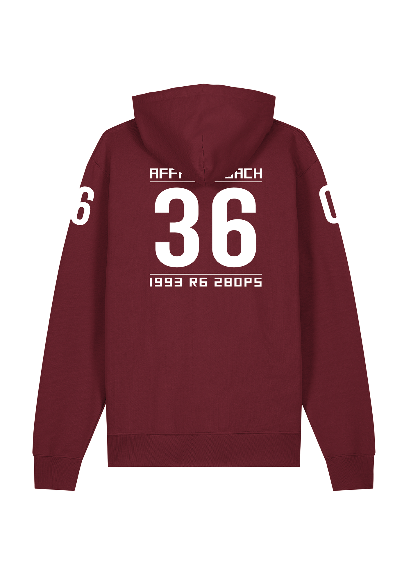 Hoodie C36 (W202) Limo Burgundy