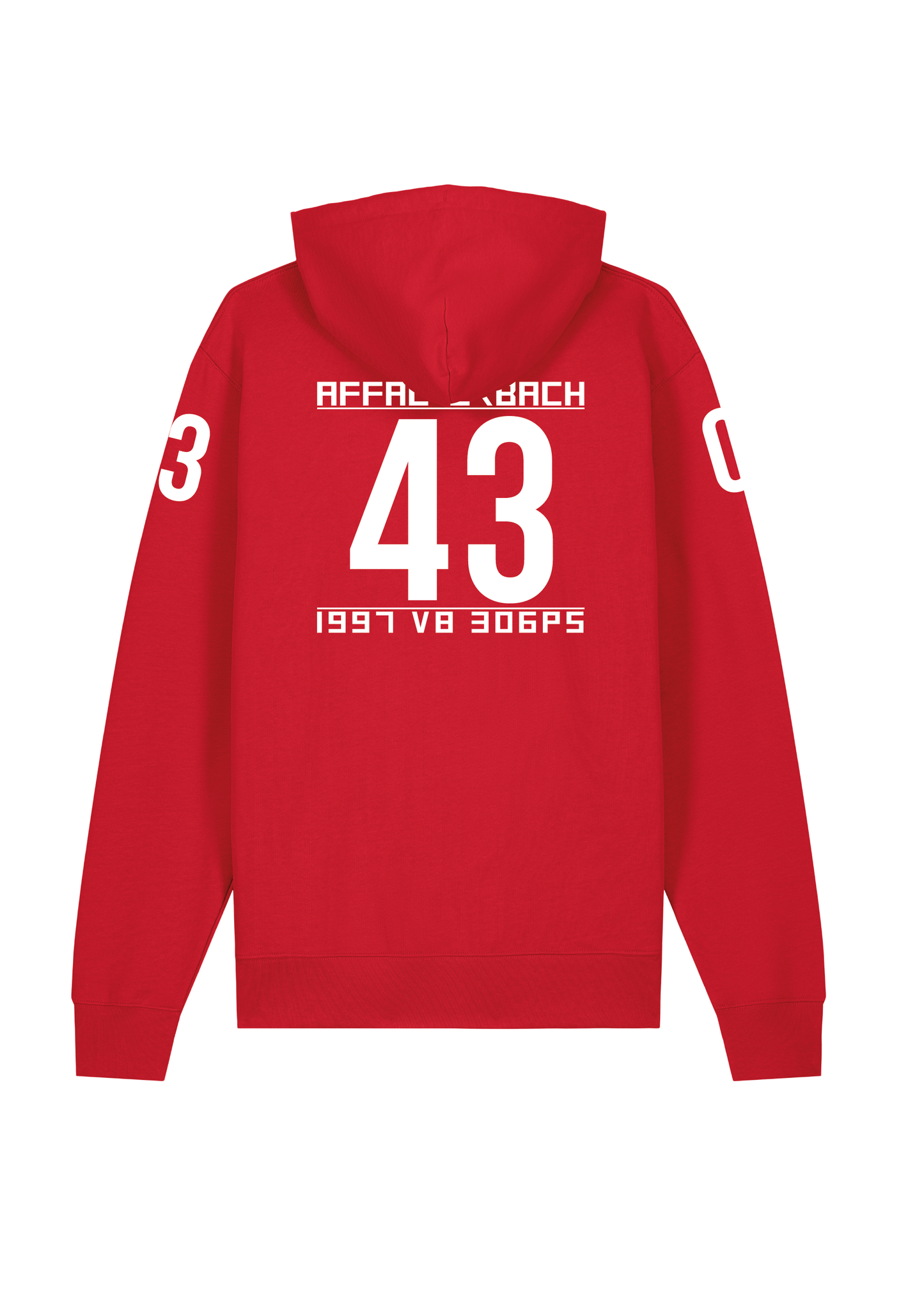 Hoodie C43 (S202) Kombi Red