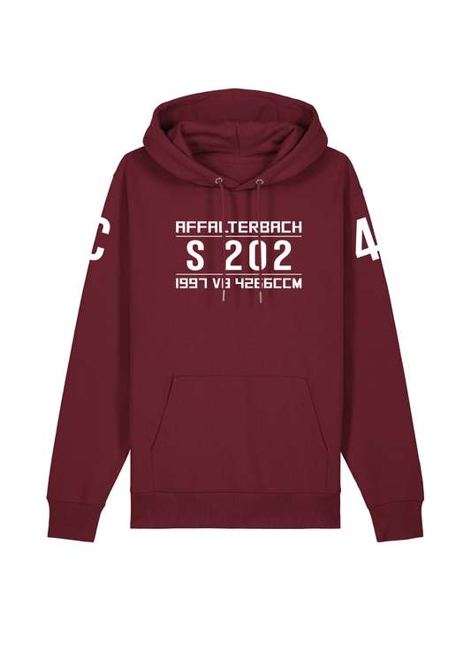 Hoodie C43 (S202) Kombi Burgundy