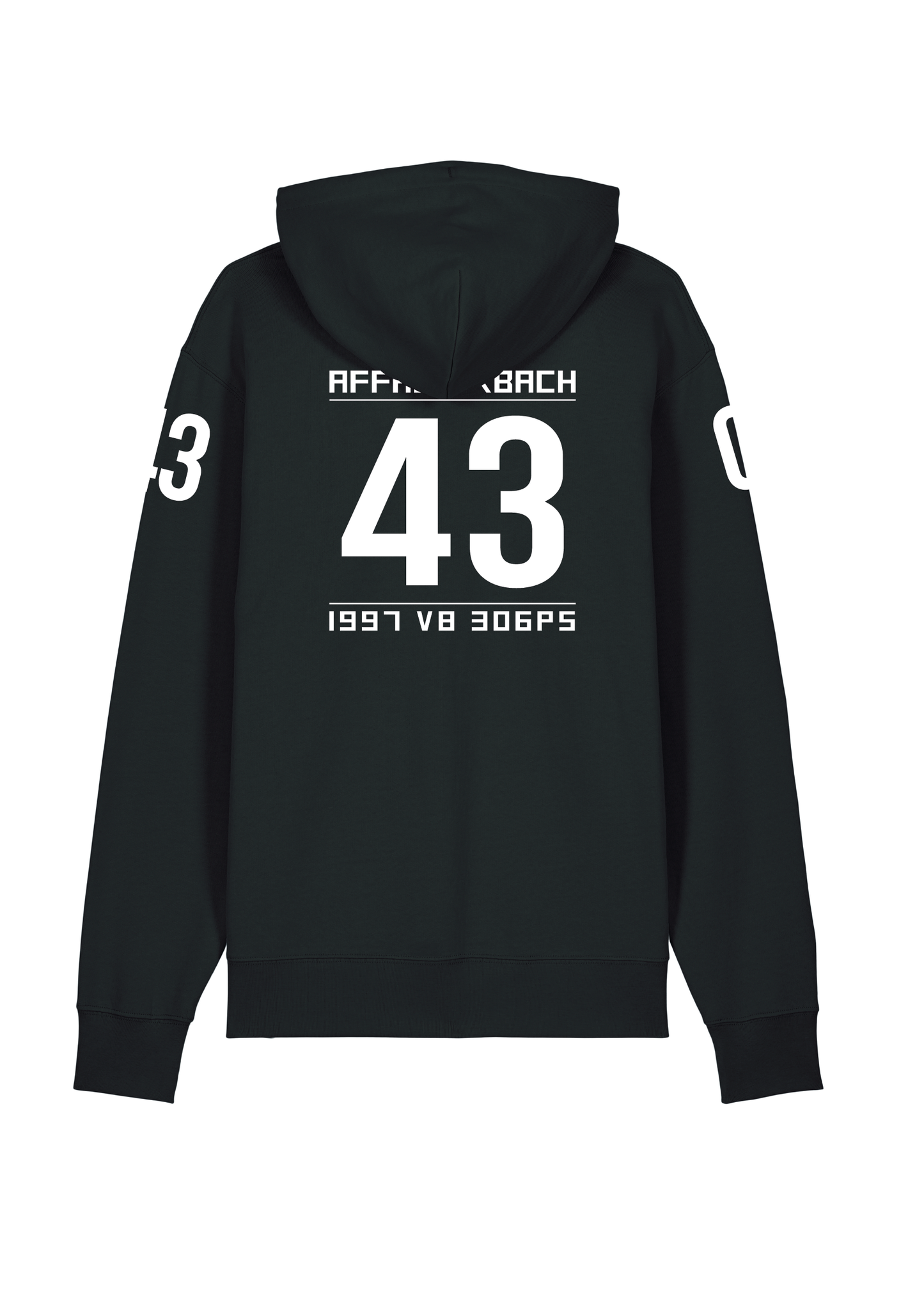 Hoodie C43 (W202) Limo Black