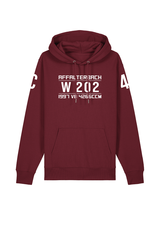 Hoodie C43 (W202) Limo Burgundy