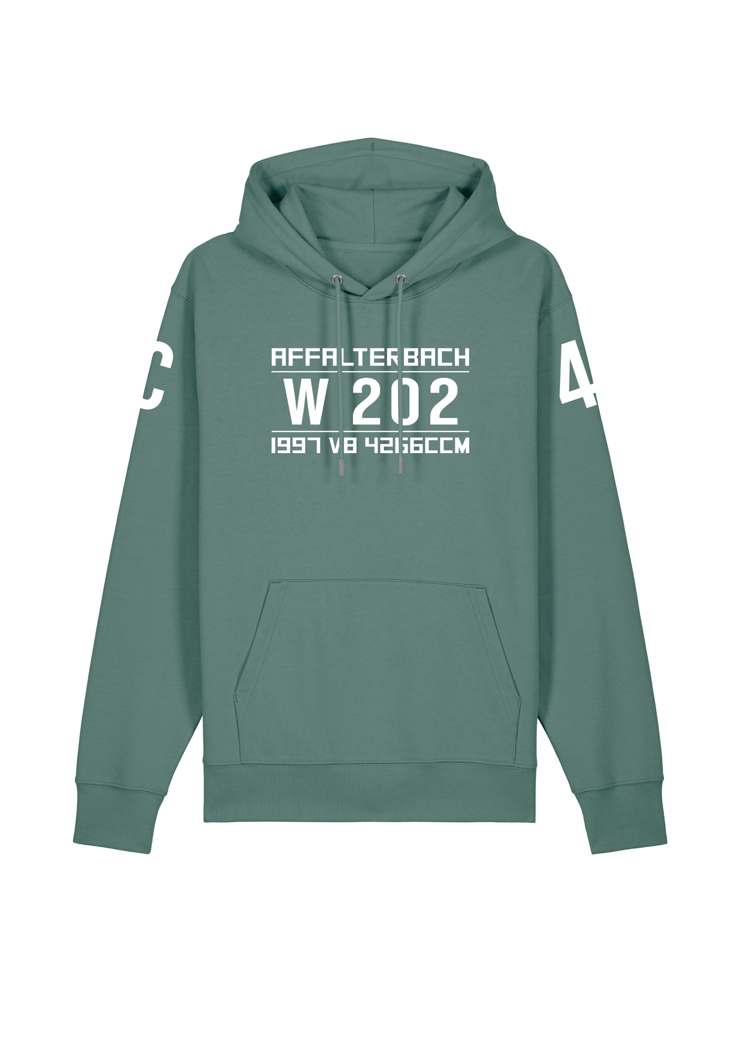 Hoodie C43 (W202) Limo Green Bay