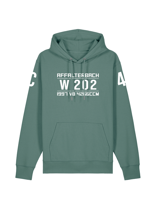 Hoodie C43 (W202) Limo Green Bay
