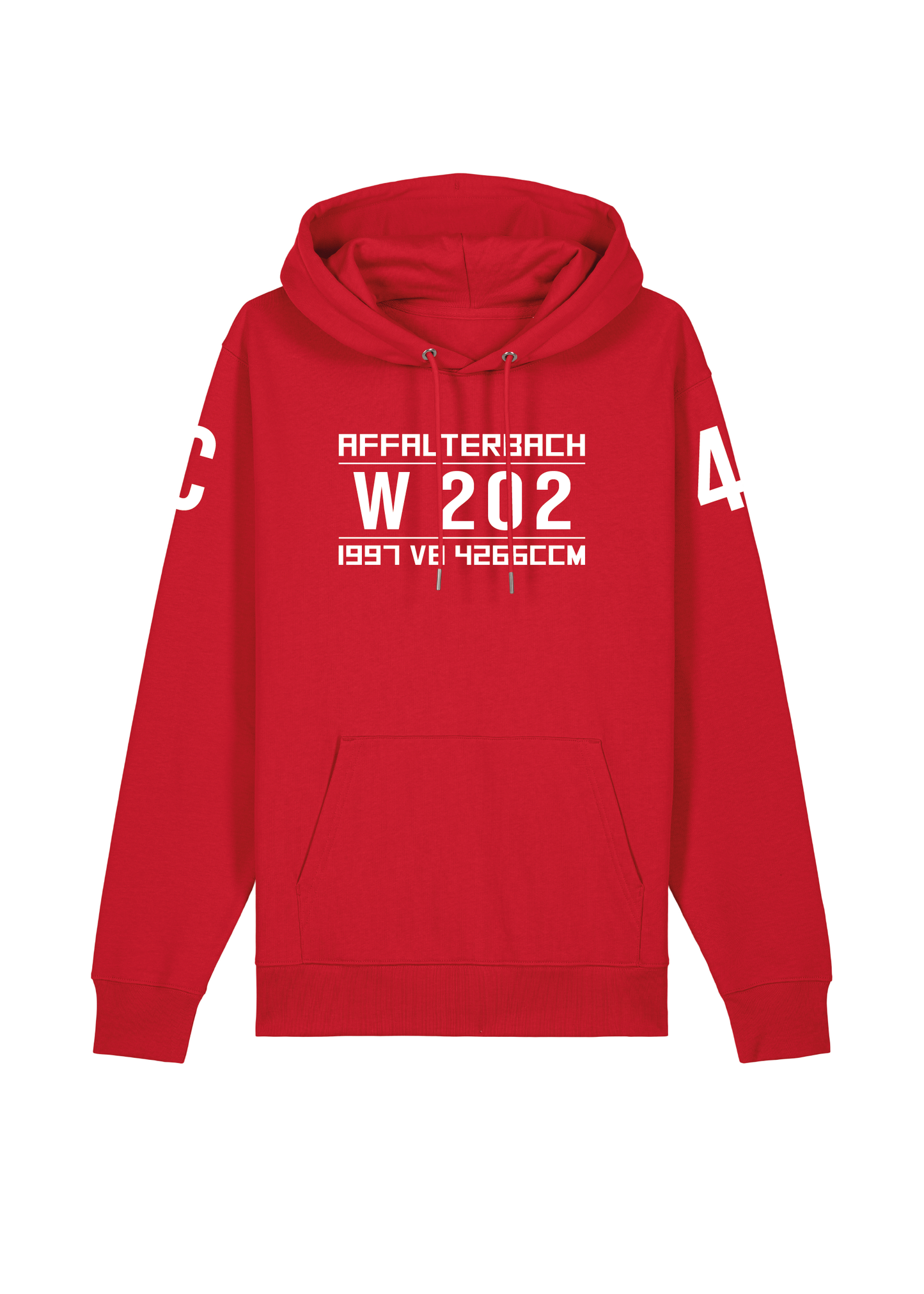 Hoodie C43 (W202) Limo Red
