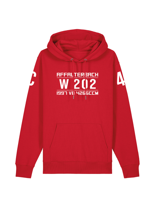 Hoodie C43 (W202) Limo Red