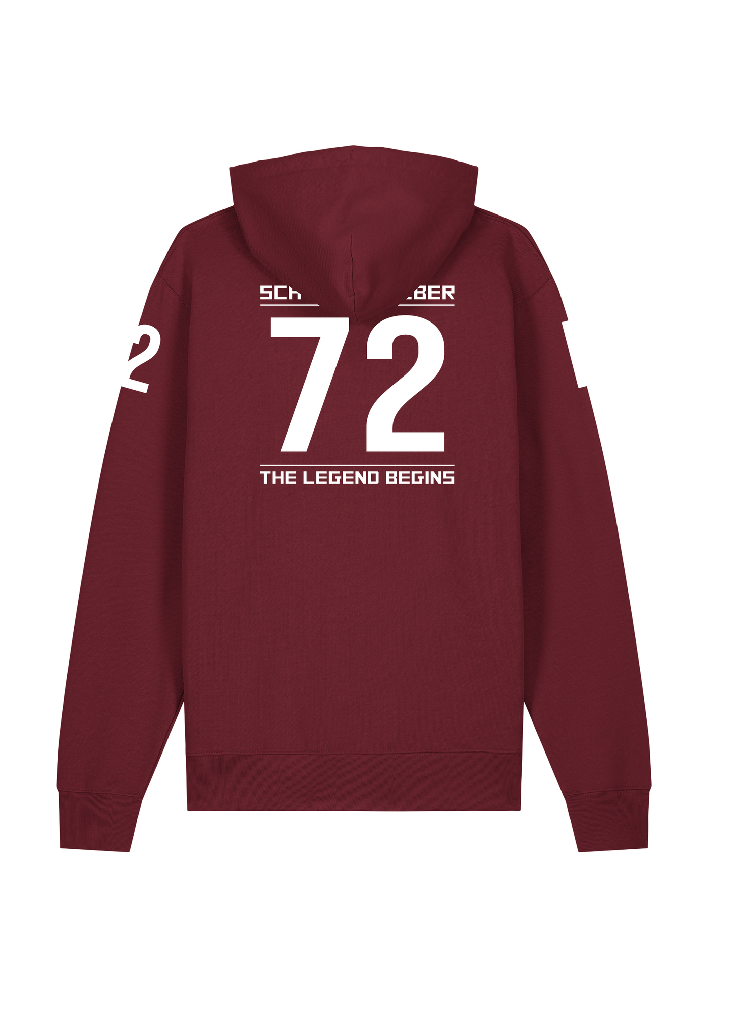 Hoodie Schwarzer Eber Burgundy