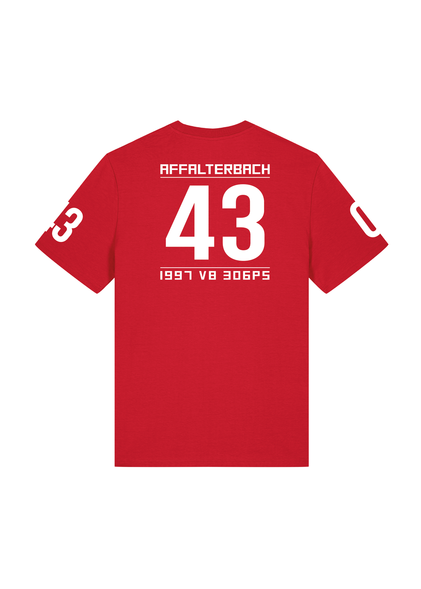 T-Shirt C43 (W202) Limo Red