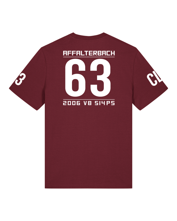 T-Shirt CLS63 (C219) Coupe Burgundy