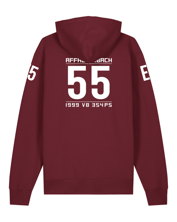 Hoodie E55 (S210) Kombi Burgundy