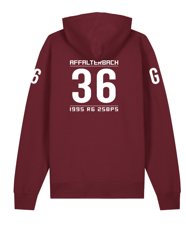Hoodie G36 (W463) Limo Burgundy