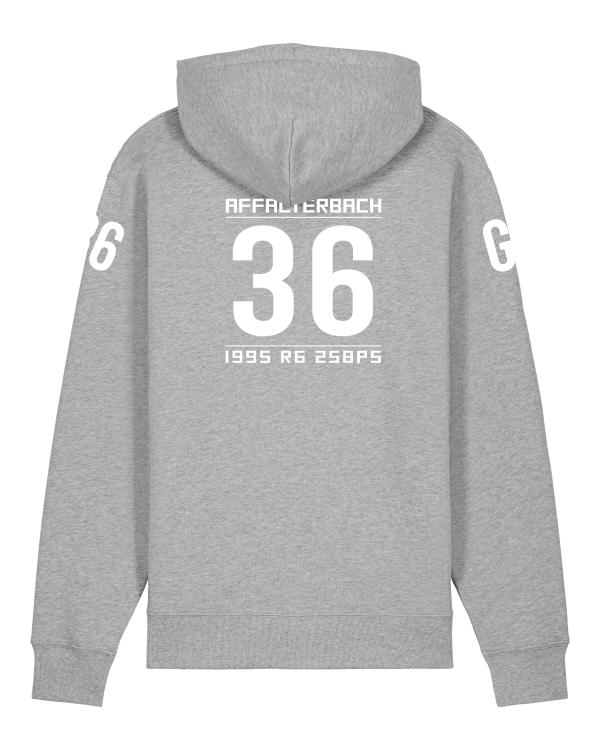 Hoodie G36 (W463) Limo Heather Grey