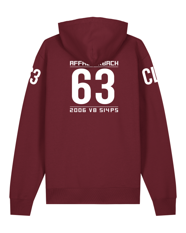 Hoodie CLS63 (C219) Coupe Burgundy