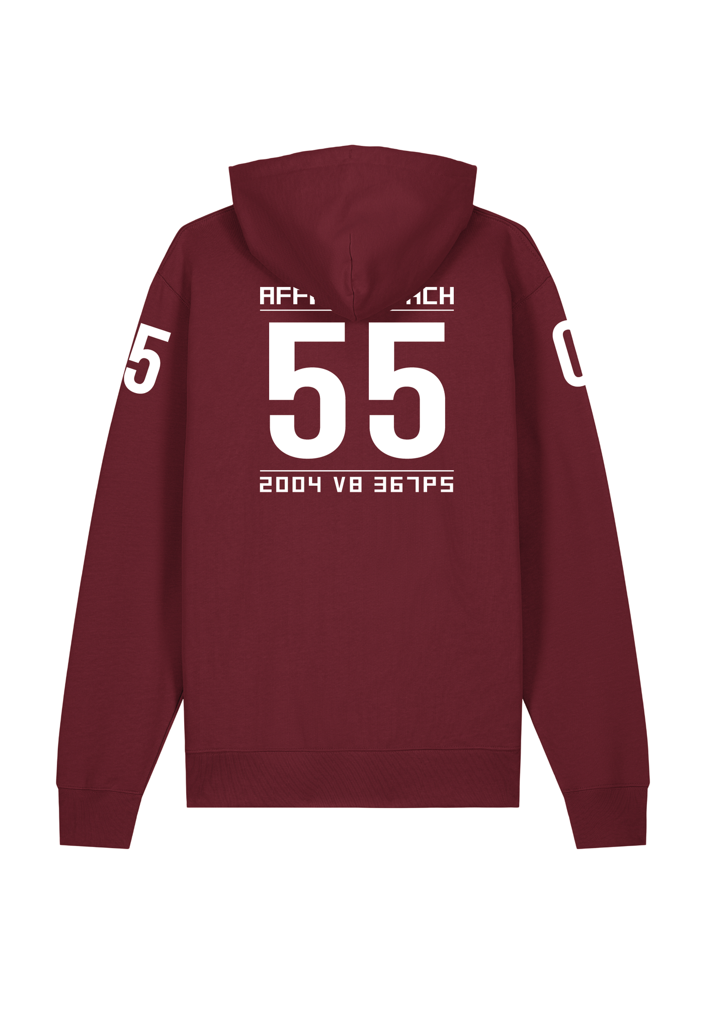 Hoodie C55 (S203) Kombi Burgundy