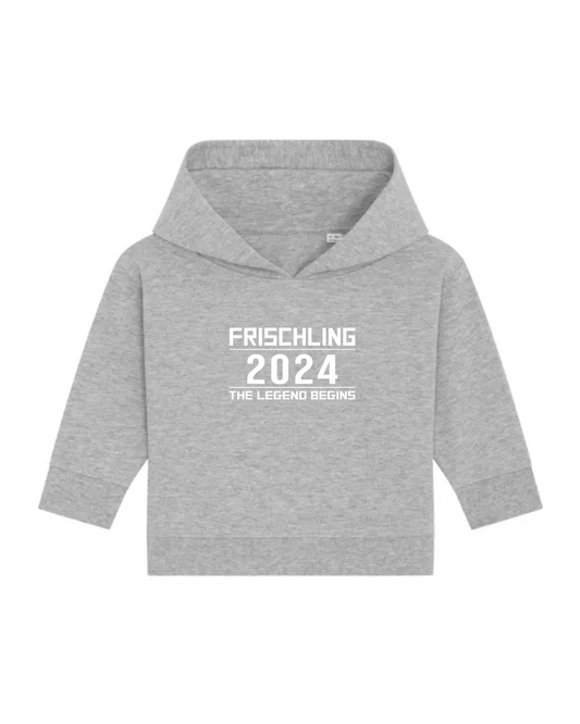 Baby Hoodie Frischling Heather Grey