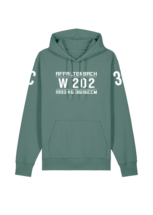 Hoodie C36 (W202) Limo Green Bay