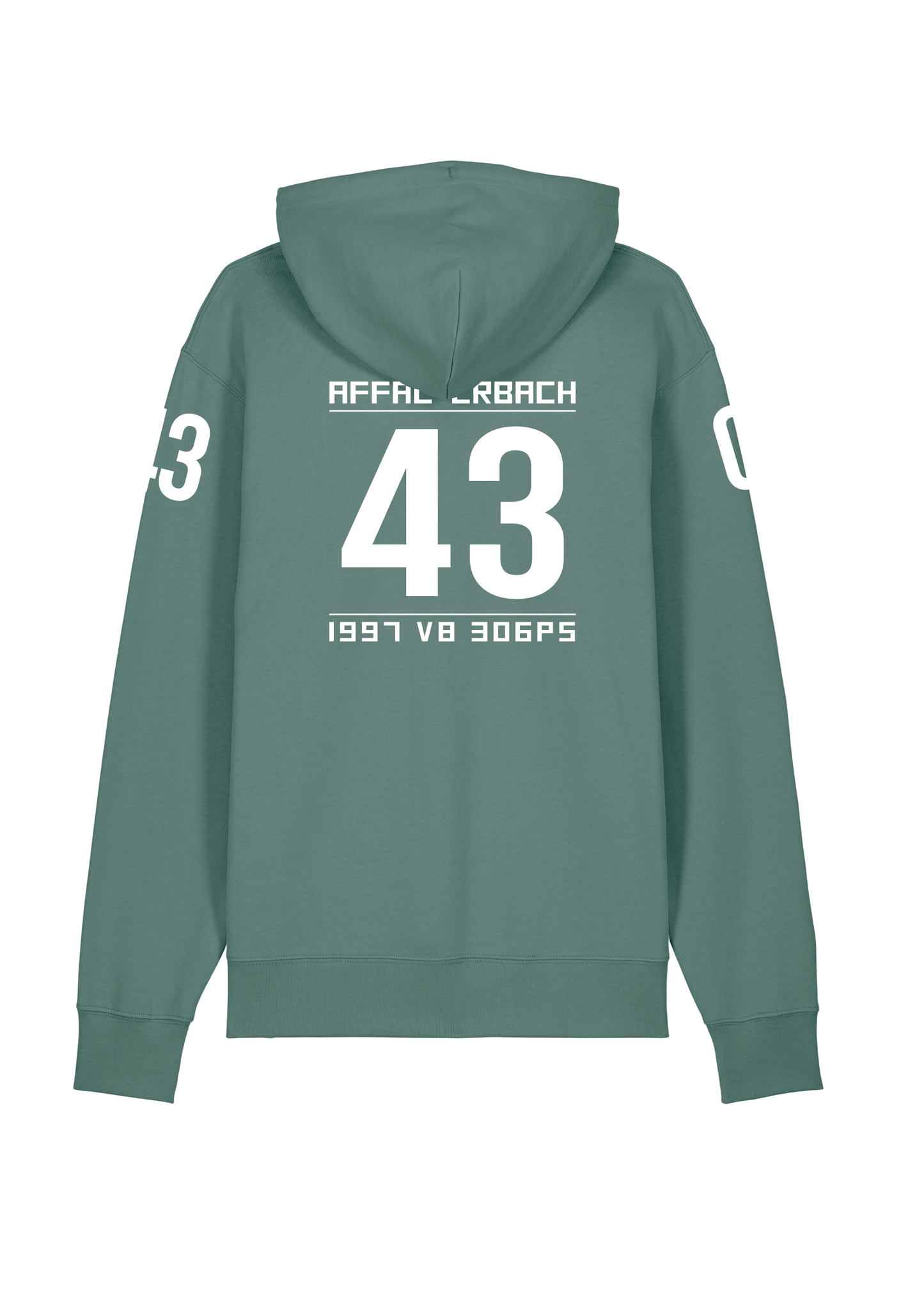Hoodie C43 (W202) Limo Green Bay