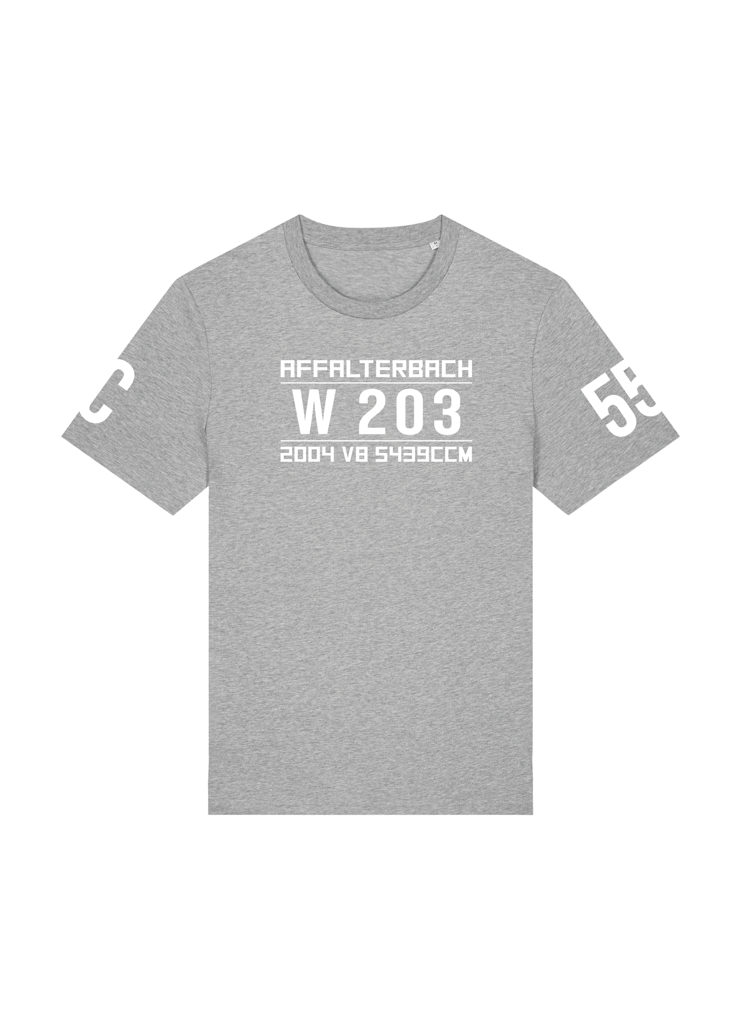 T-Shirt C55 (W203) Limo Heather Grey