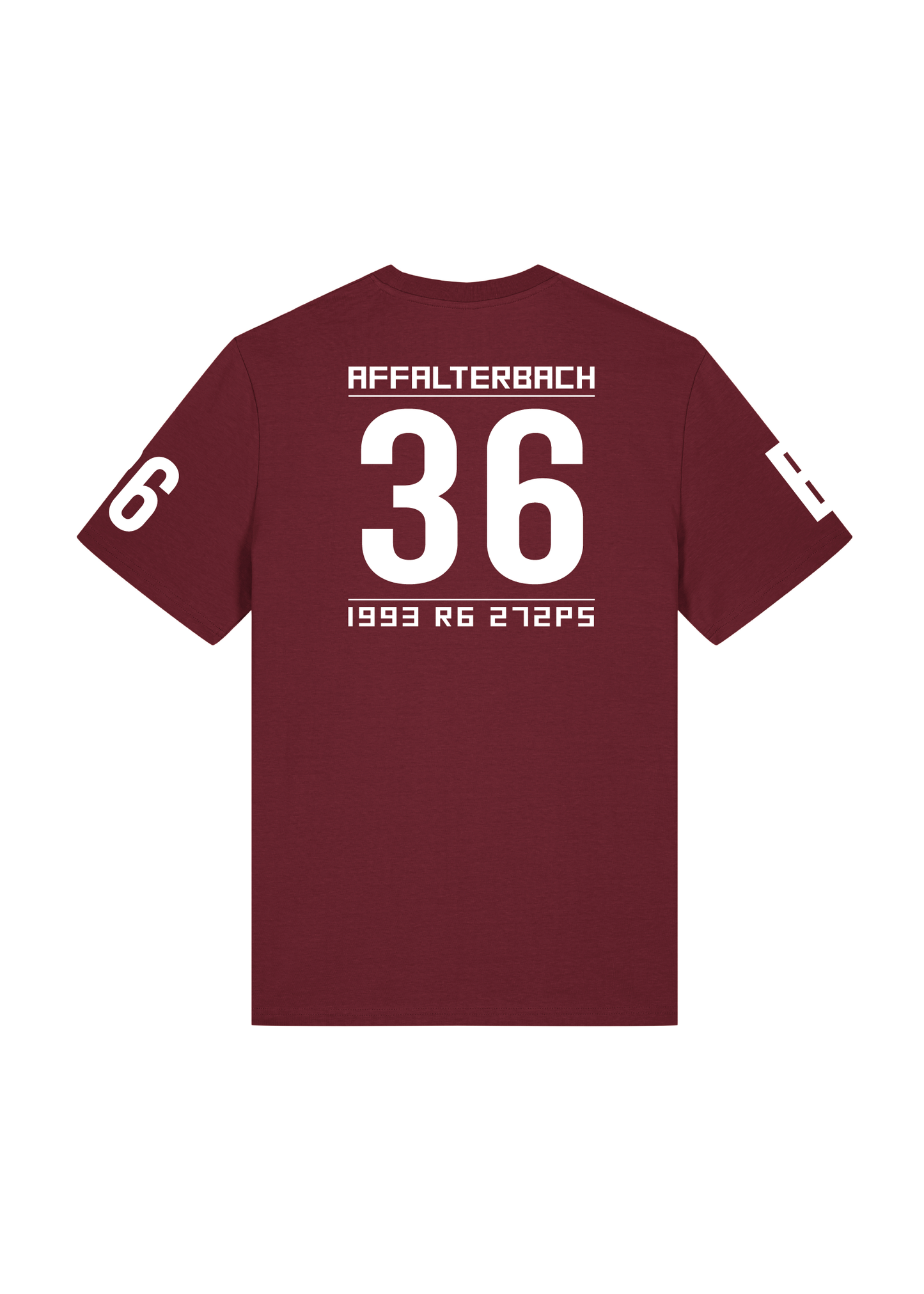 T-Shirt E36 (A124) Cabrio Burgundy