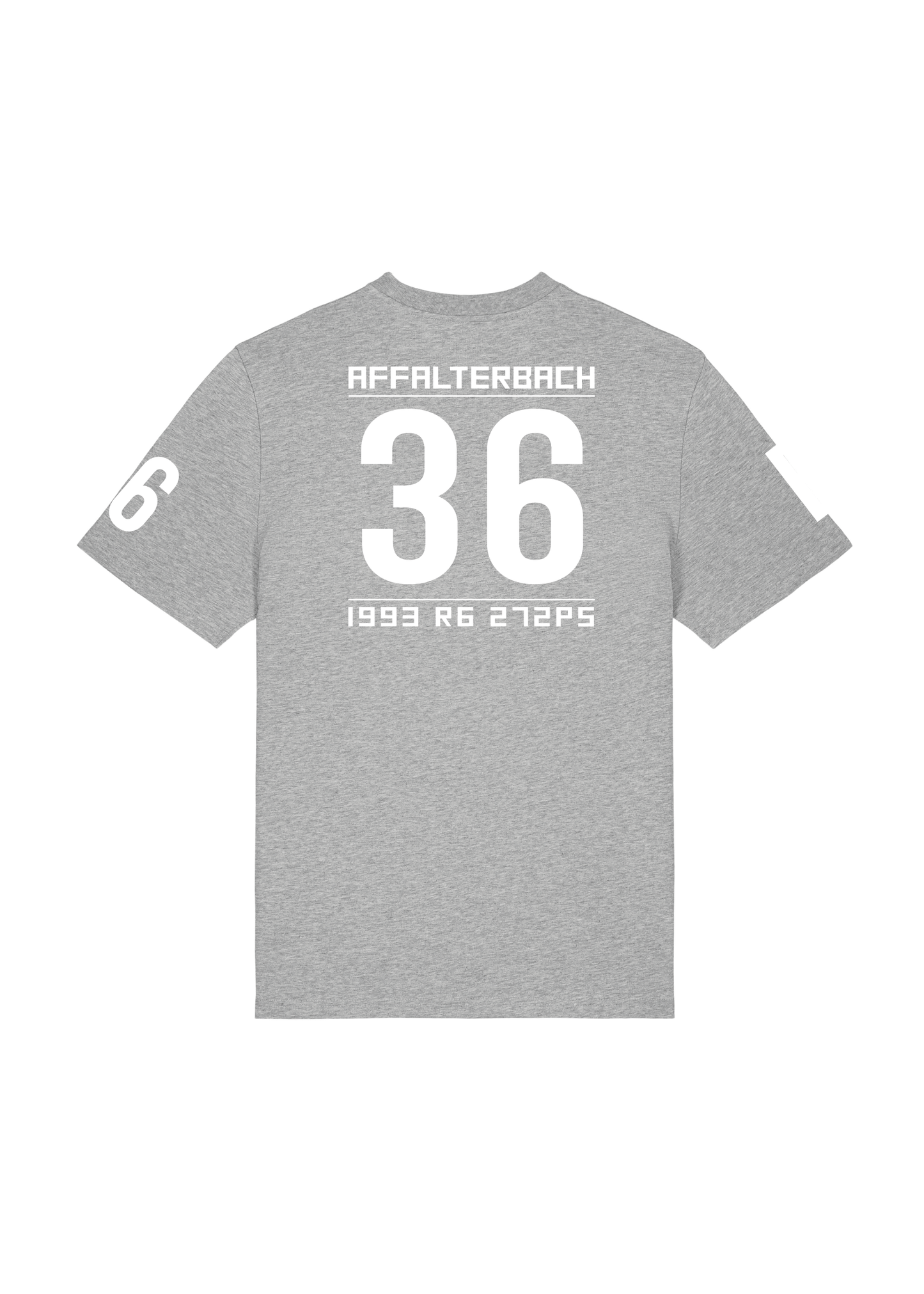 T-Shirt E36 (A124) Cabrio Heather Grey