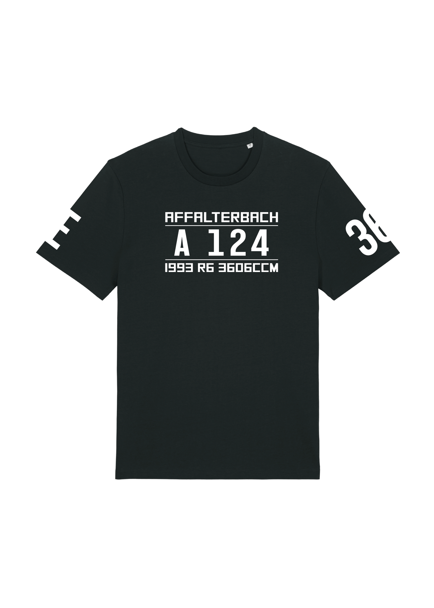 T-Shirt E36 (A124) Cabrio Black