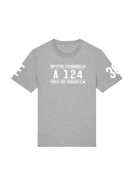 T-Shirt E36 (A124) Cabrio Heather Grey