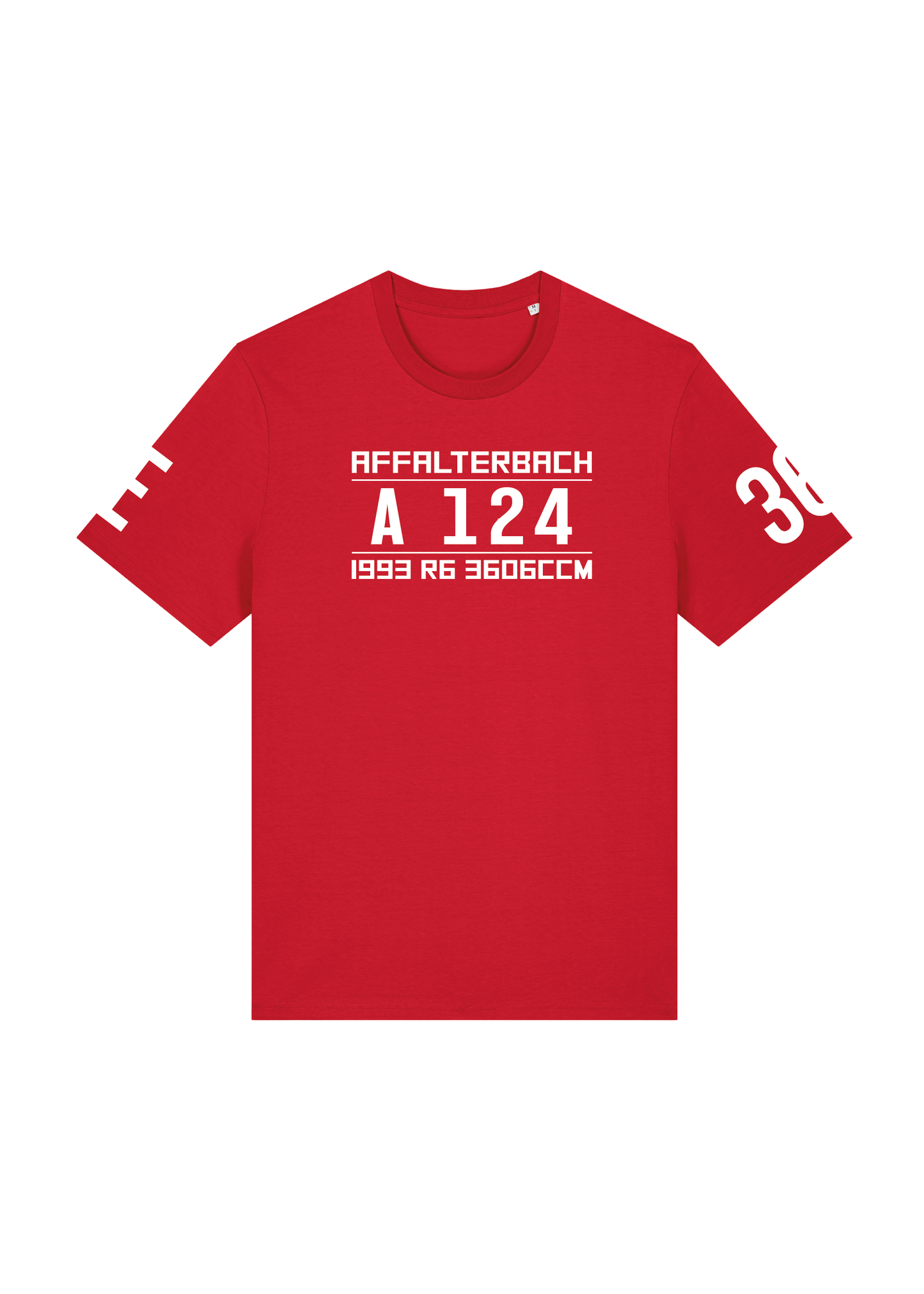 T-Shirt E36 (A124) Cabrio Red