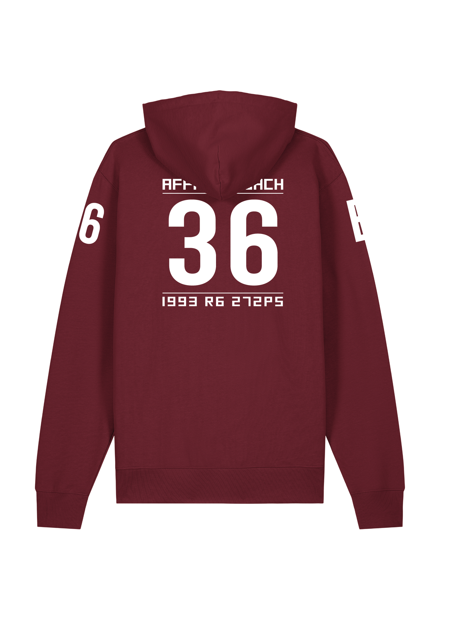 Hoodie E36 (A124) Cabrio Burgundy