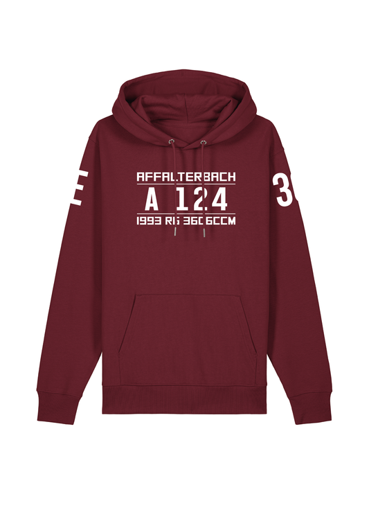 Hoodie E36 (A124) Cabrio Burgundy