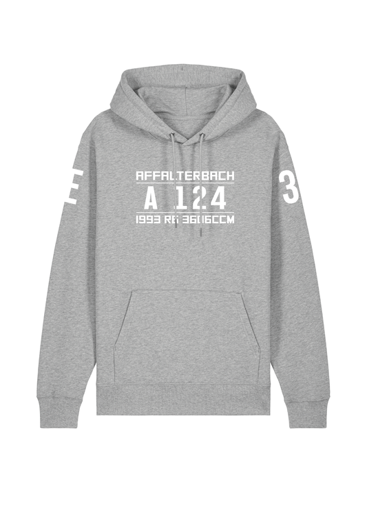 Hoodie E36 (A124) Cabrio Heather Grey