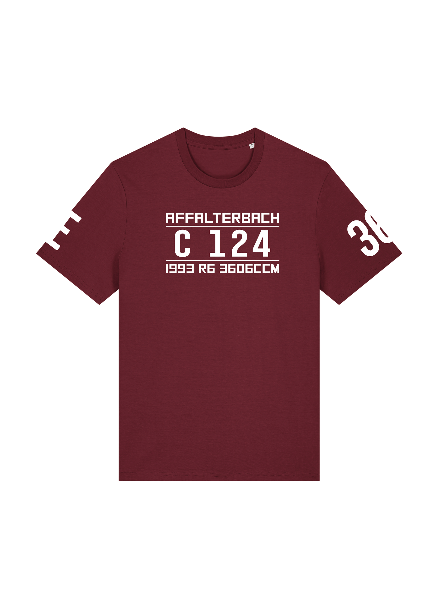 T-Shirt E36 (C124) Coupe Burgundy