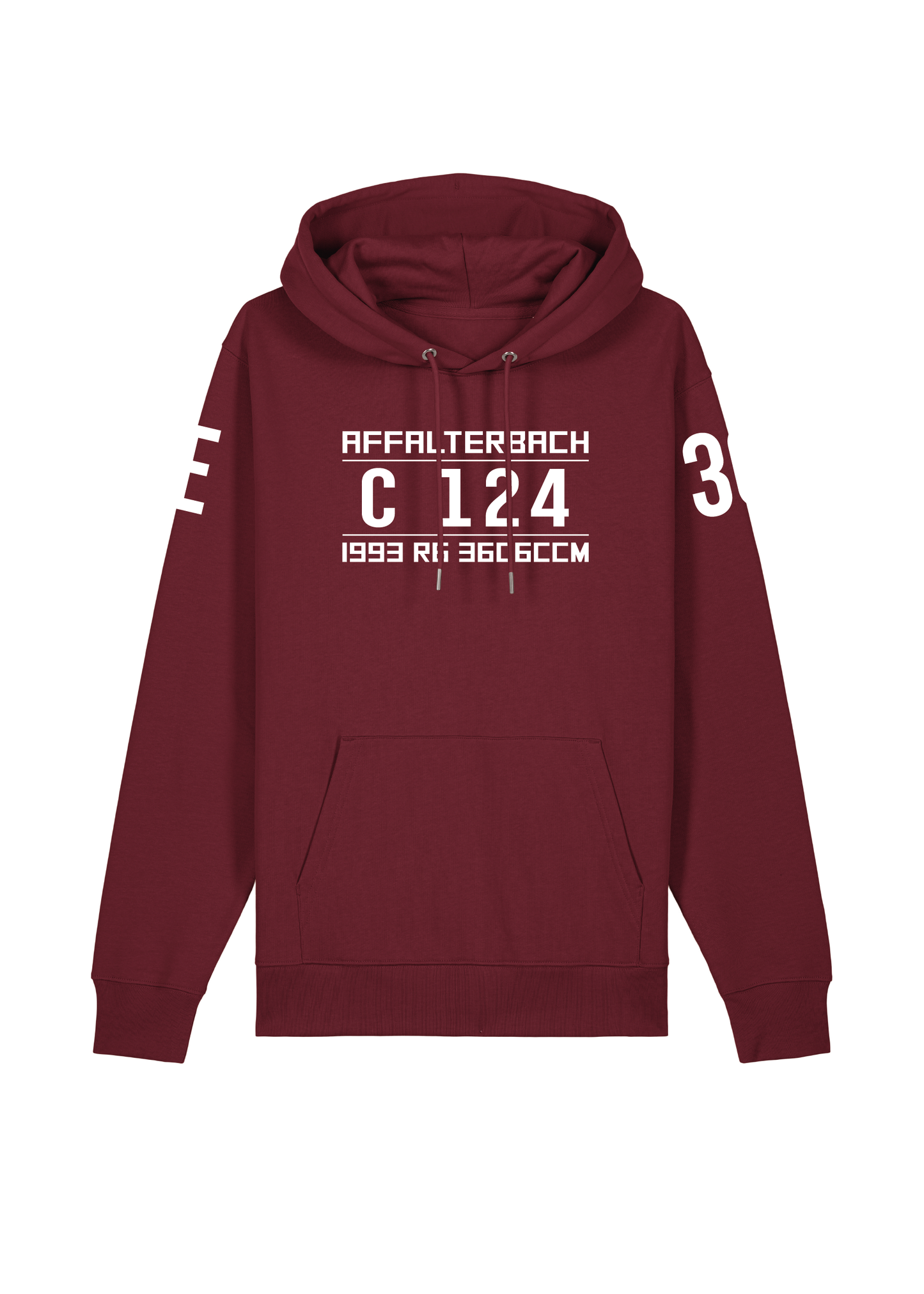 Hoodie E36 (C124) Coupe Burgundy