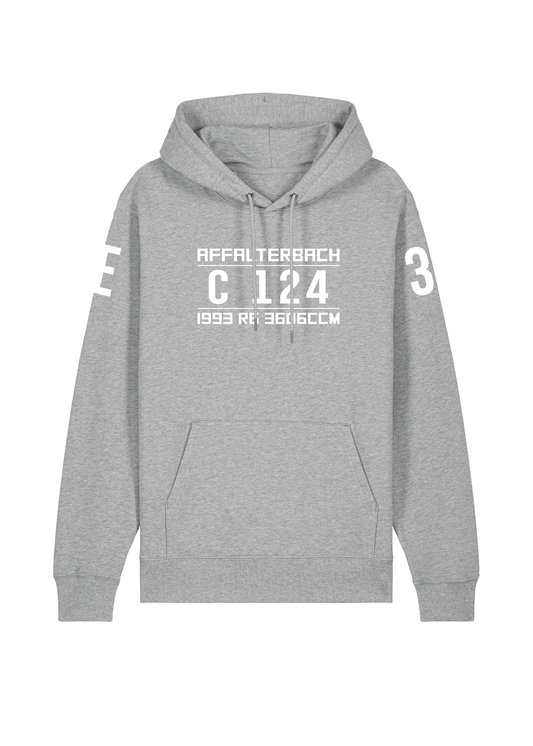 Hoodie E36 (C124) Coupe Heather Grey