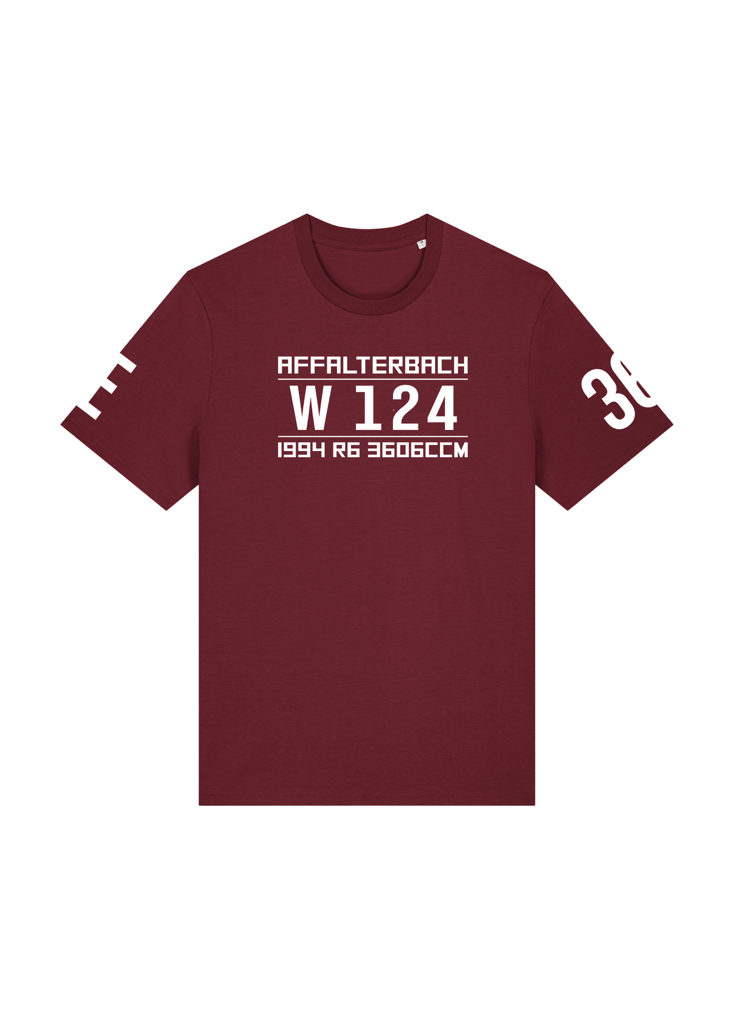 T-Shirt E36 (W124) Limo Burgundy