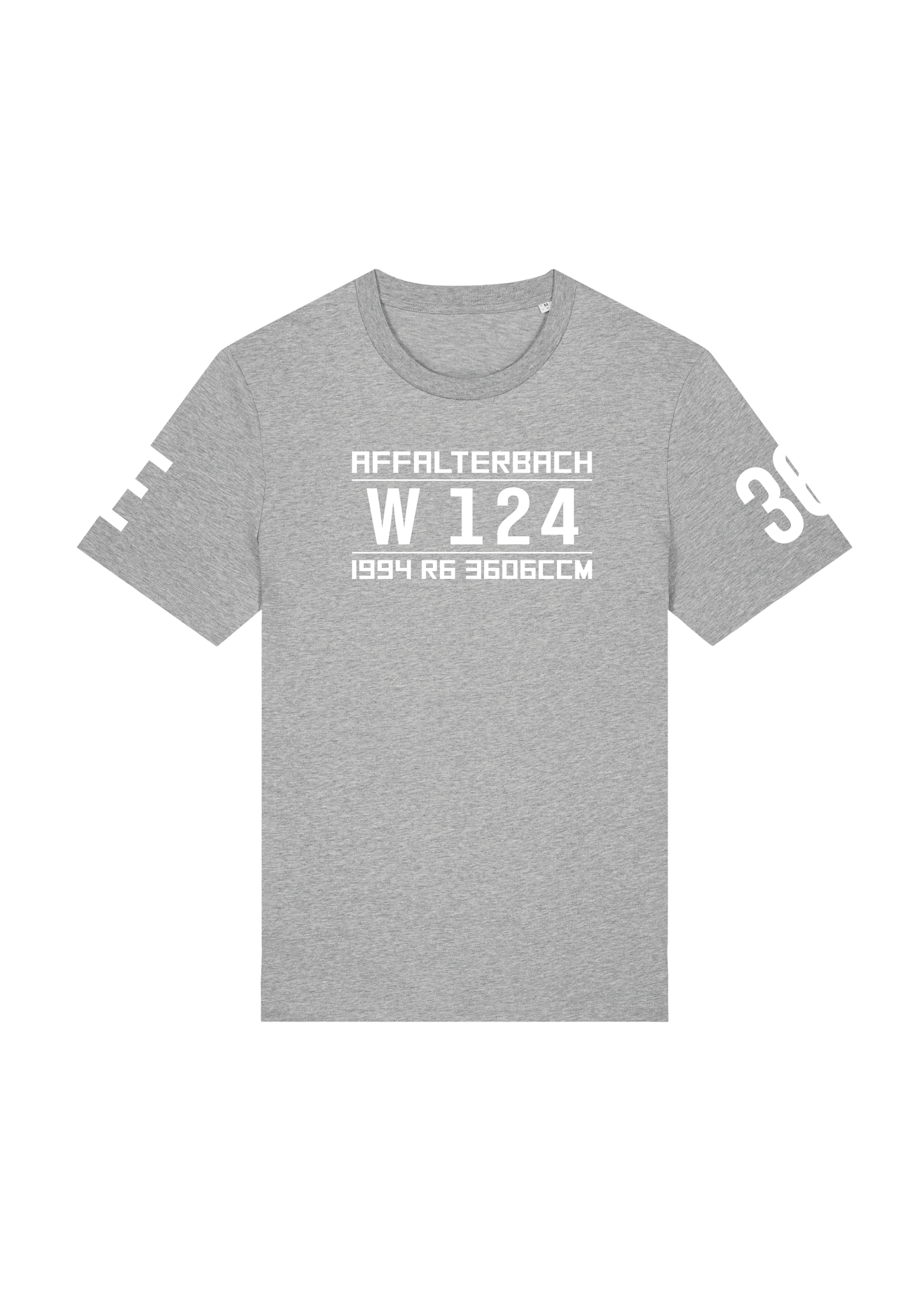 T-Shirt E36 (W124) Limo Heather Grey