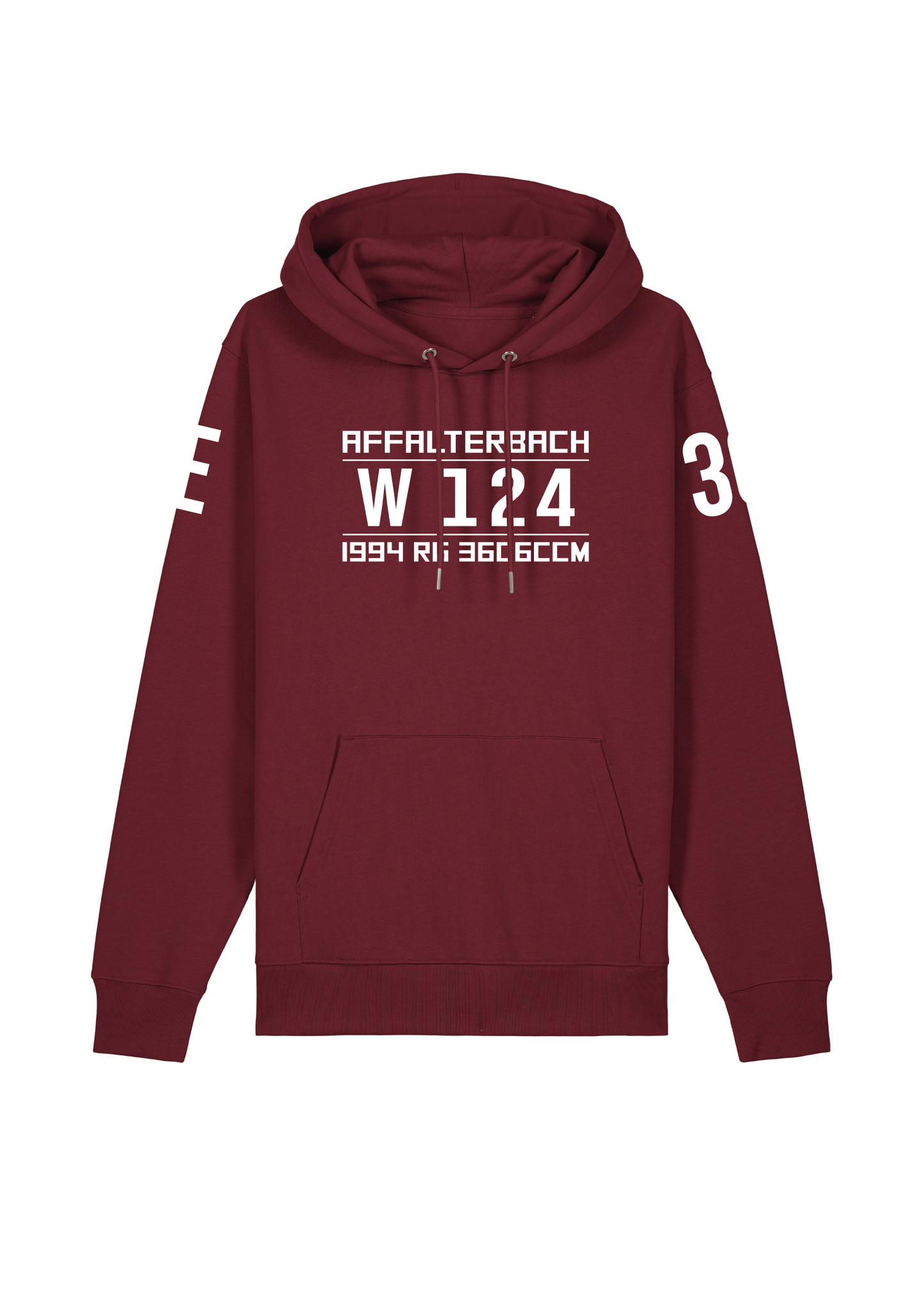 Hoodie E36 (W124) Limo Burgundy