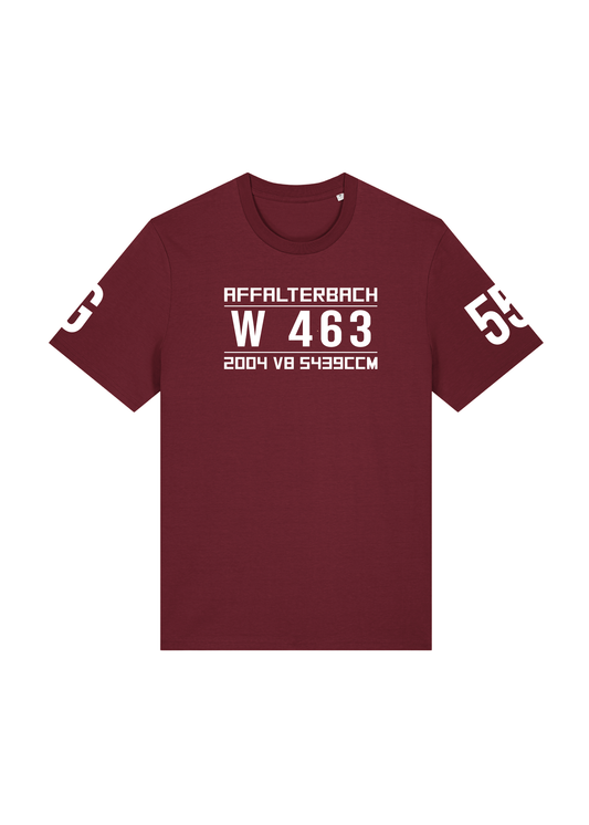 T-Shirt G55 (W463) Limo Burgundy