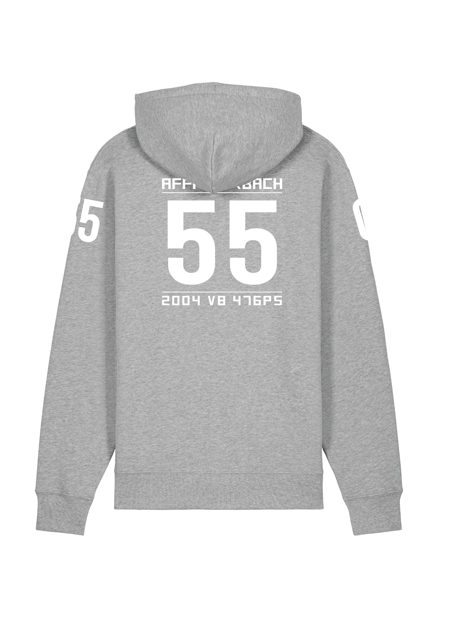 Hoodie G55 (W463) Limo Heather Grey