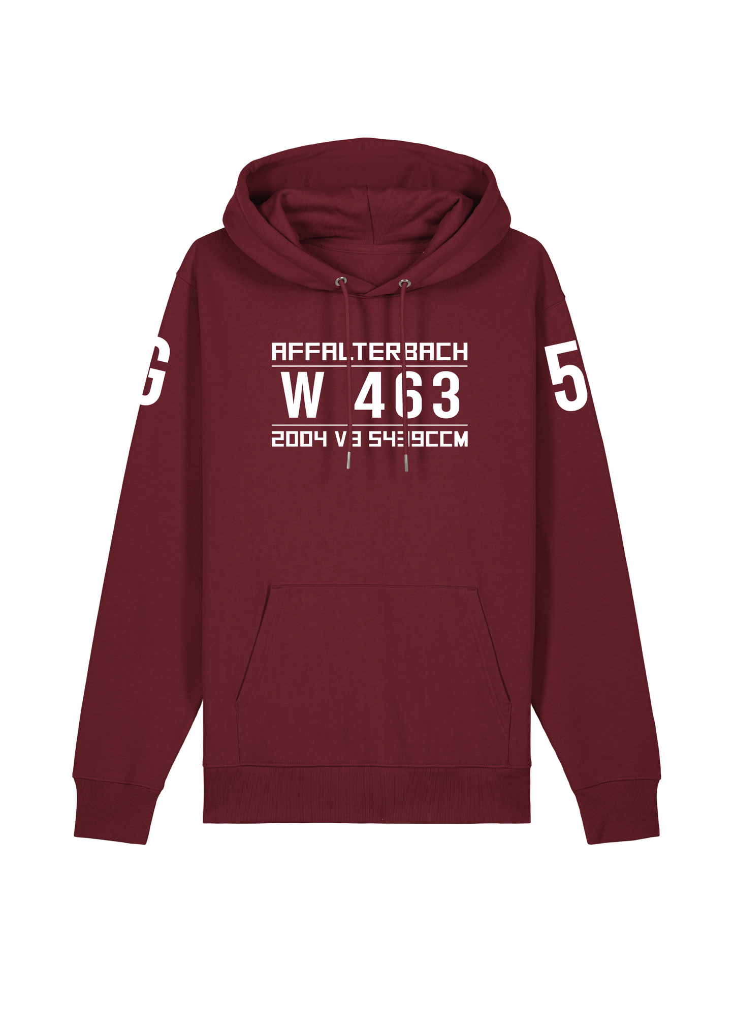 Hoodie G55 (W463) Limo Burgundy