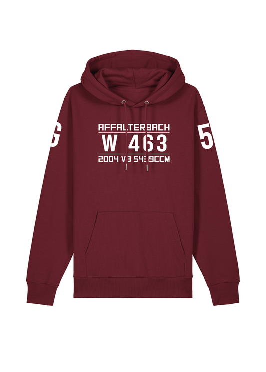 Hoodie G55 (W463) Limo Burgundy