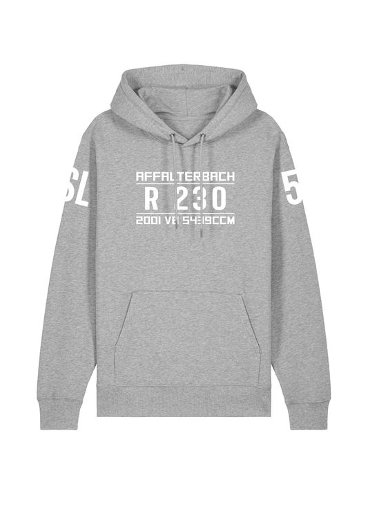 Hoodie SL55 (R230) Heather Grey