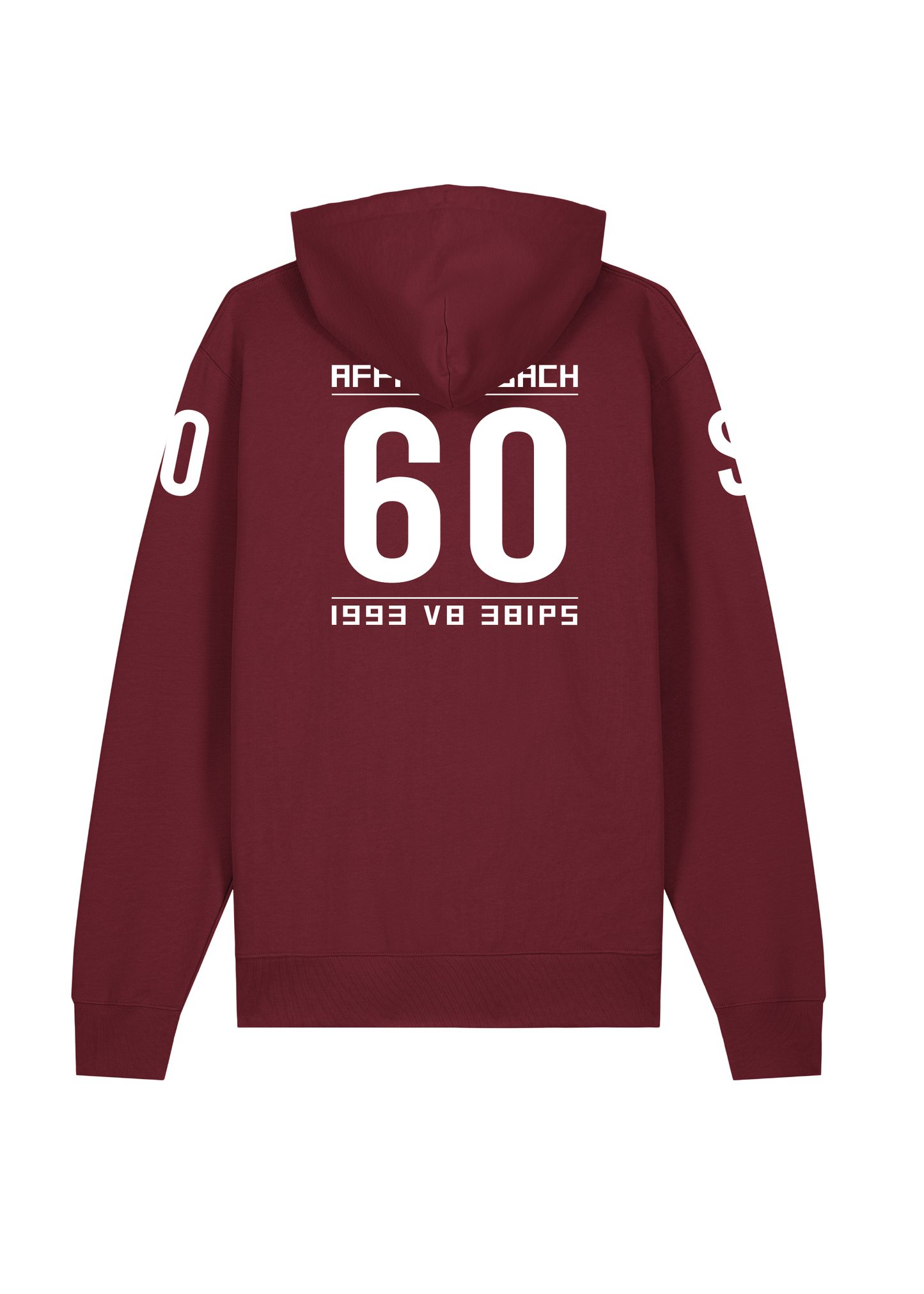 Hoodie SL60 (R129) Burgundy