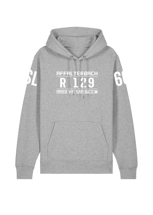 Hoodie SL60 (R129) Heather Grey