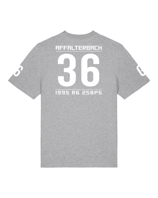 T-Shirt G36 (W463) Limo Heather Grey