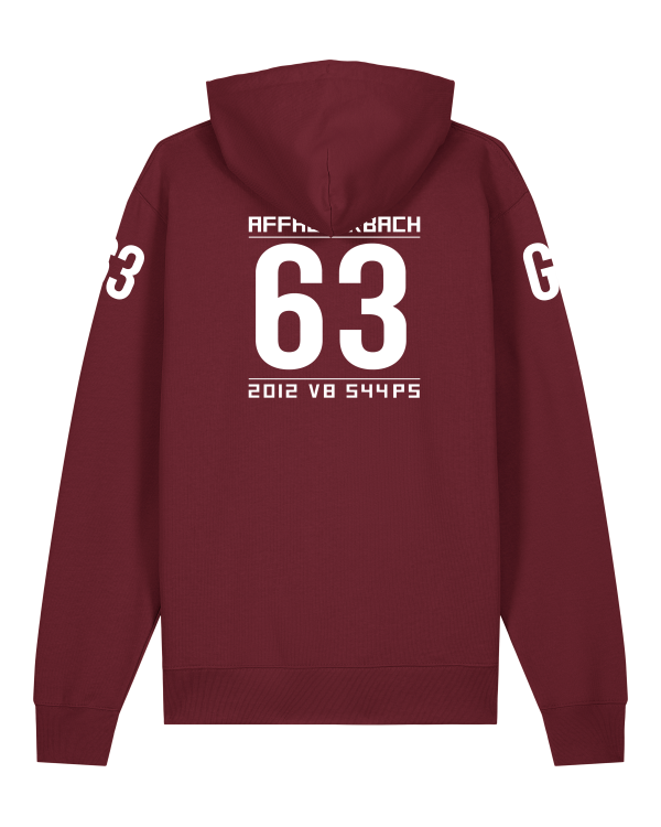 Hoodie G63 (W463) Limo Burgundy