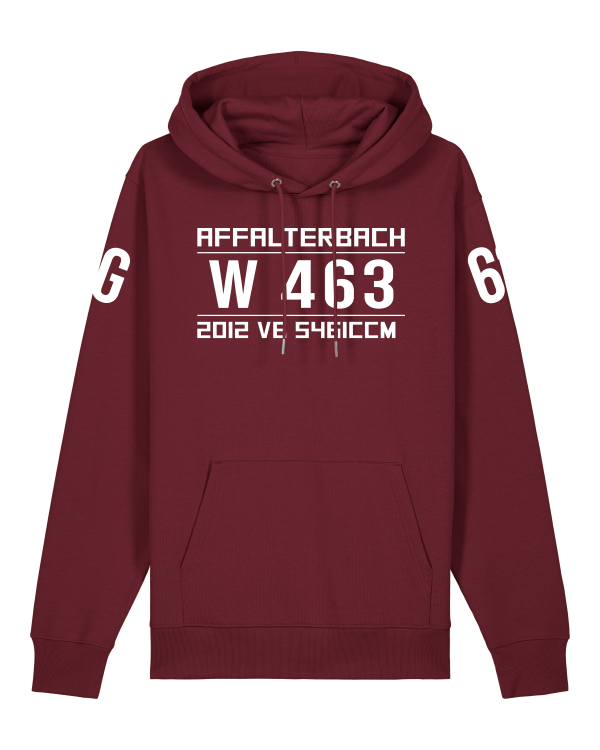 Hoodie G63 (W463) Limo Burgundy