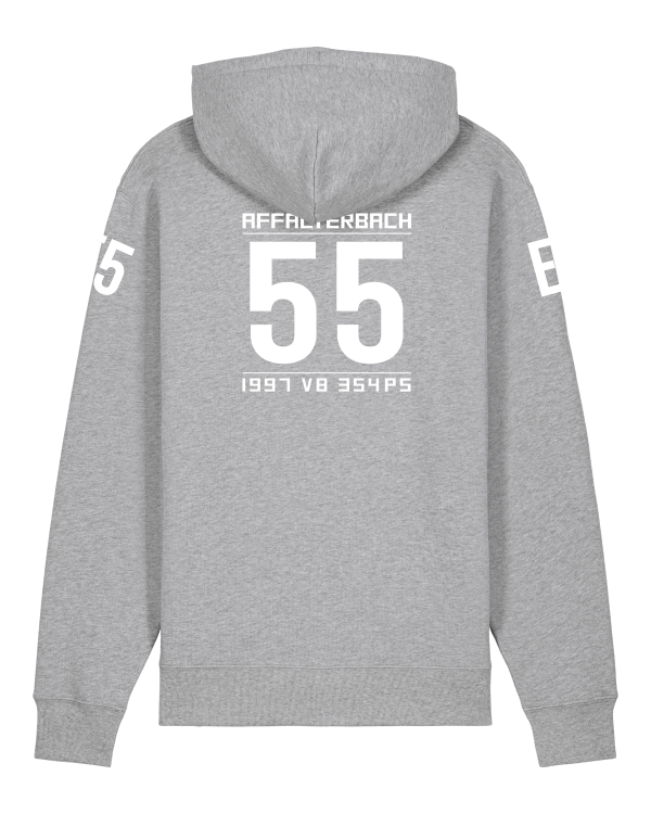 Hoodie E55 (W210) Limo Heather Grey