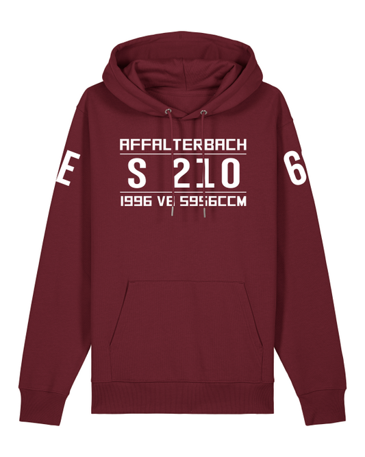 Hoodie E60 (S210) Kombi Burgundy