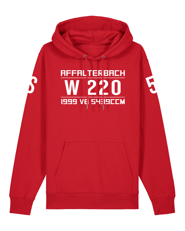 Hoodie S55 (W220) Limo Red