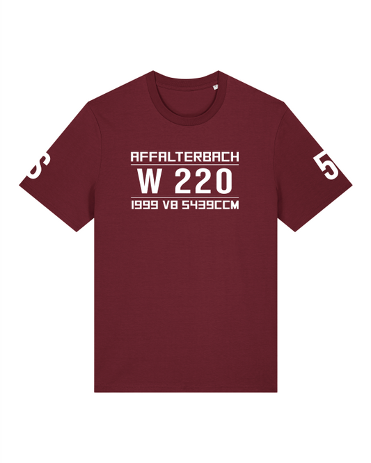 T-Shirt S55 (W220) Limo Burgundy